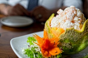 Fruit Carving at Thai New West 