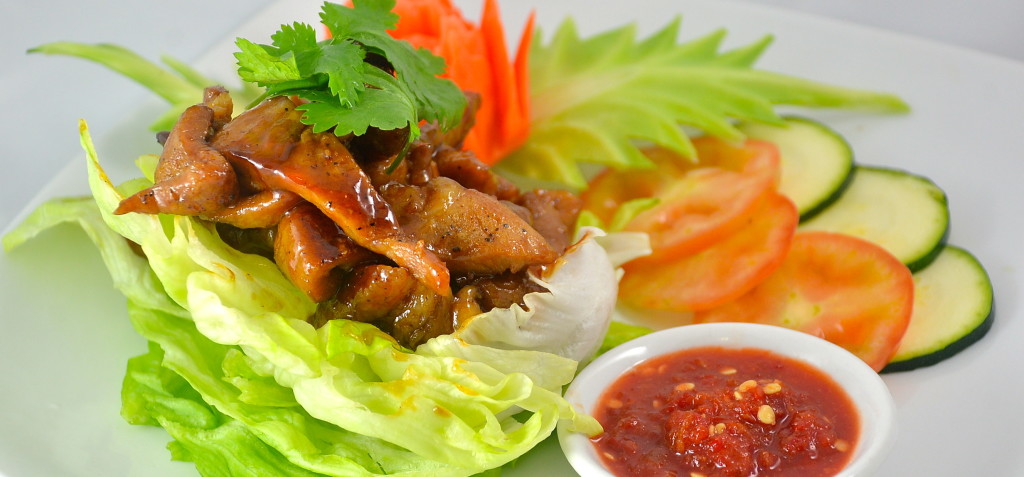 Moo Nam Pung (Honey Grilled Pork)