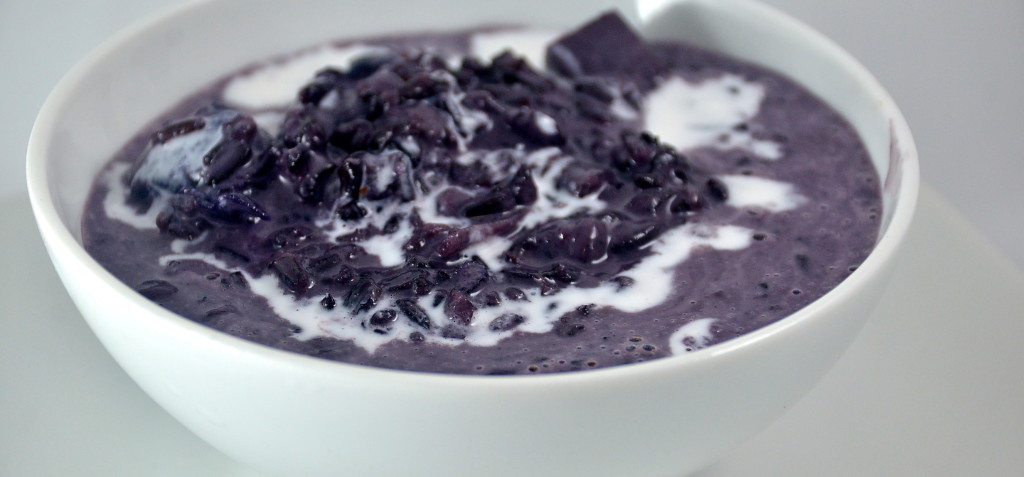 Khao Niew Pieke (Black Sticky Rice Pudding)