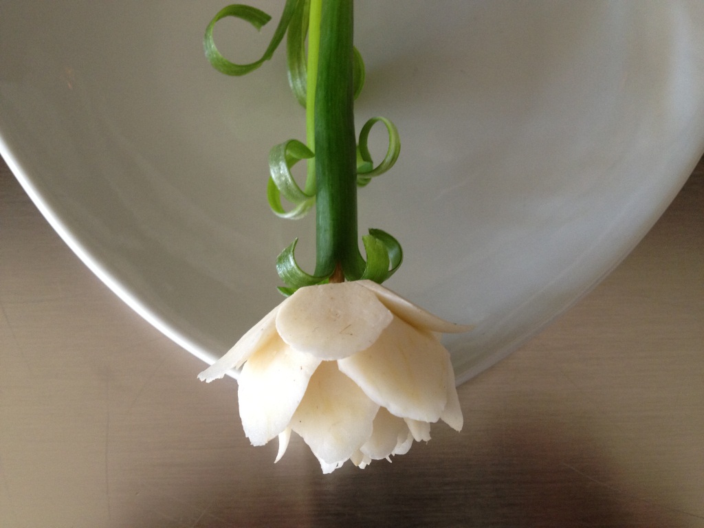 Flower carving Thai New West Restaurant