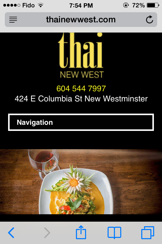 Thai New West Mobile Friendly