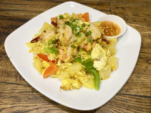 Best Thai Pineapple fried Rice Khao Pad Sapporod